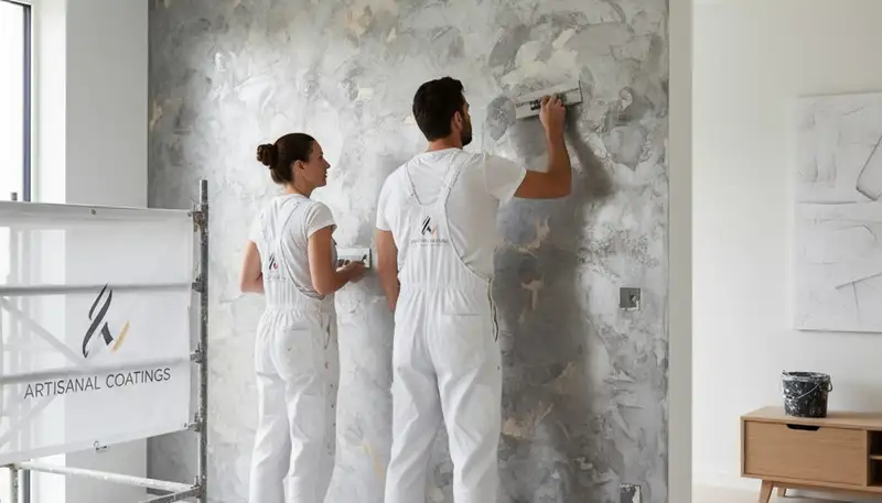 Professional faux painting and decorative wall finishes by house painters in Phoenix, AZ