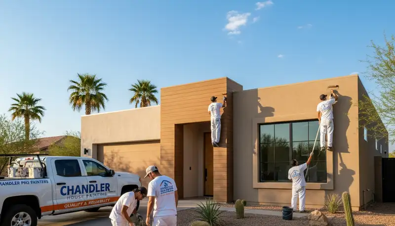 House painters serving Phoenix, AZ with professional residential painting services