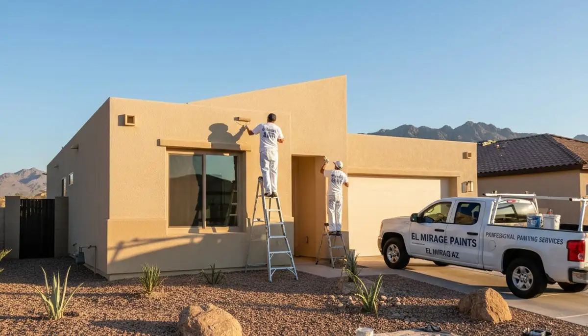 Phoenix, AZ house painting services for residential exterior and interior home painting
