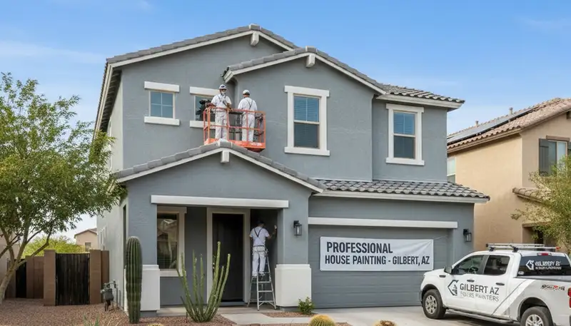 House painters serving Phoenix, AZ with professional exterior and interior painting services
