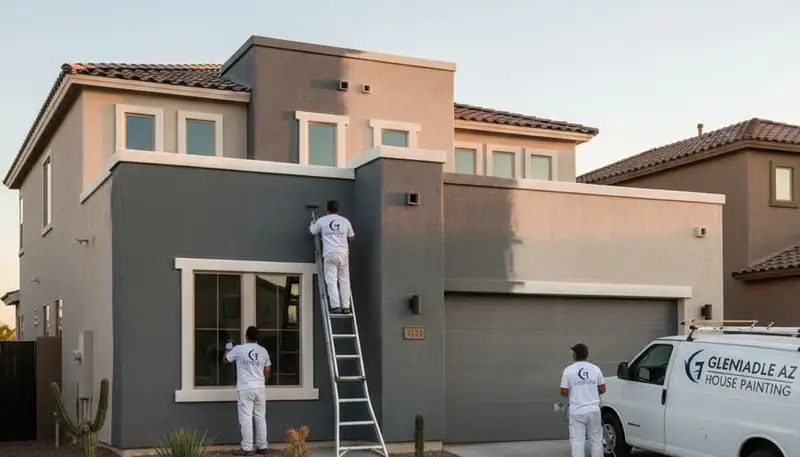 Professional house painters in Phoenix AZ providing exterior home painting services
