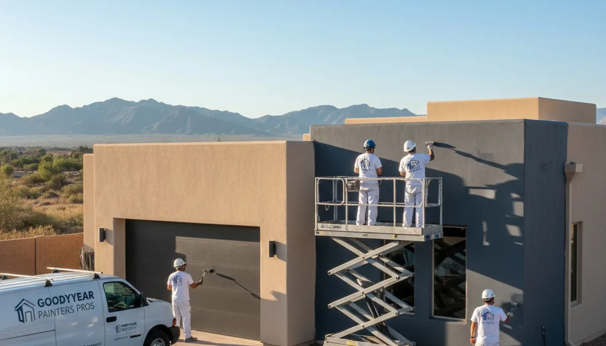 Professional house painting service in Phoenix, AZ for residential exteriors and interiors