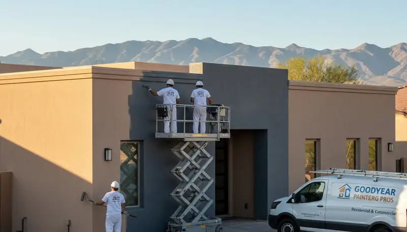 House painting service in Phoenix, AZ for residential exterior and interior painting projects