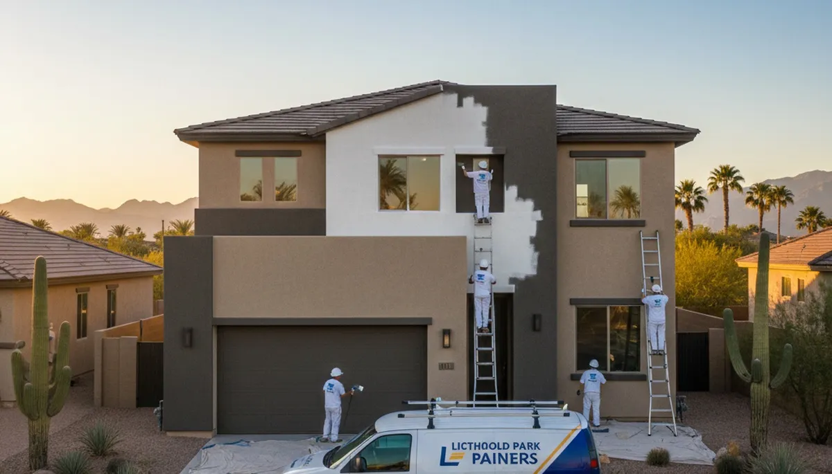 House painters in Phoenix, AZ providing professional exterior and interior painting services