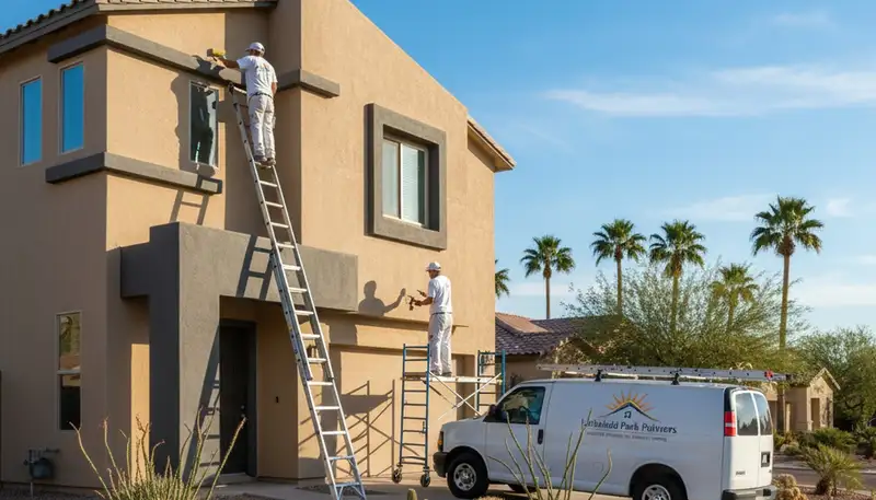 Phoenix AZ house painting service for residential exterior and interior painting projects