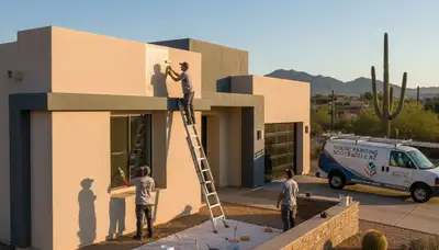 Professional house painters in Phoenix AZ providing expert exterior and interior painting services