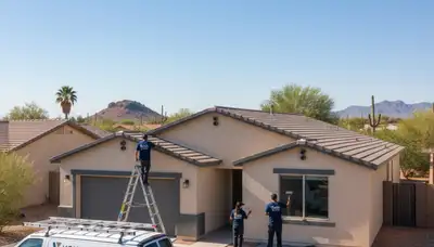 Professional house painting service in Phoenix, AZ for residential exterior and interior homes
